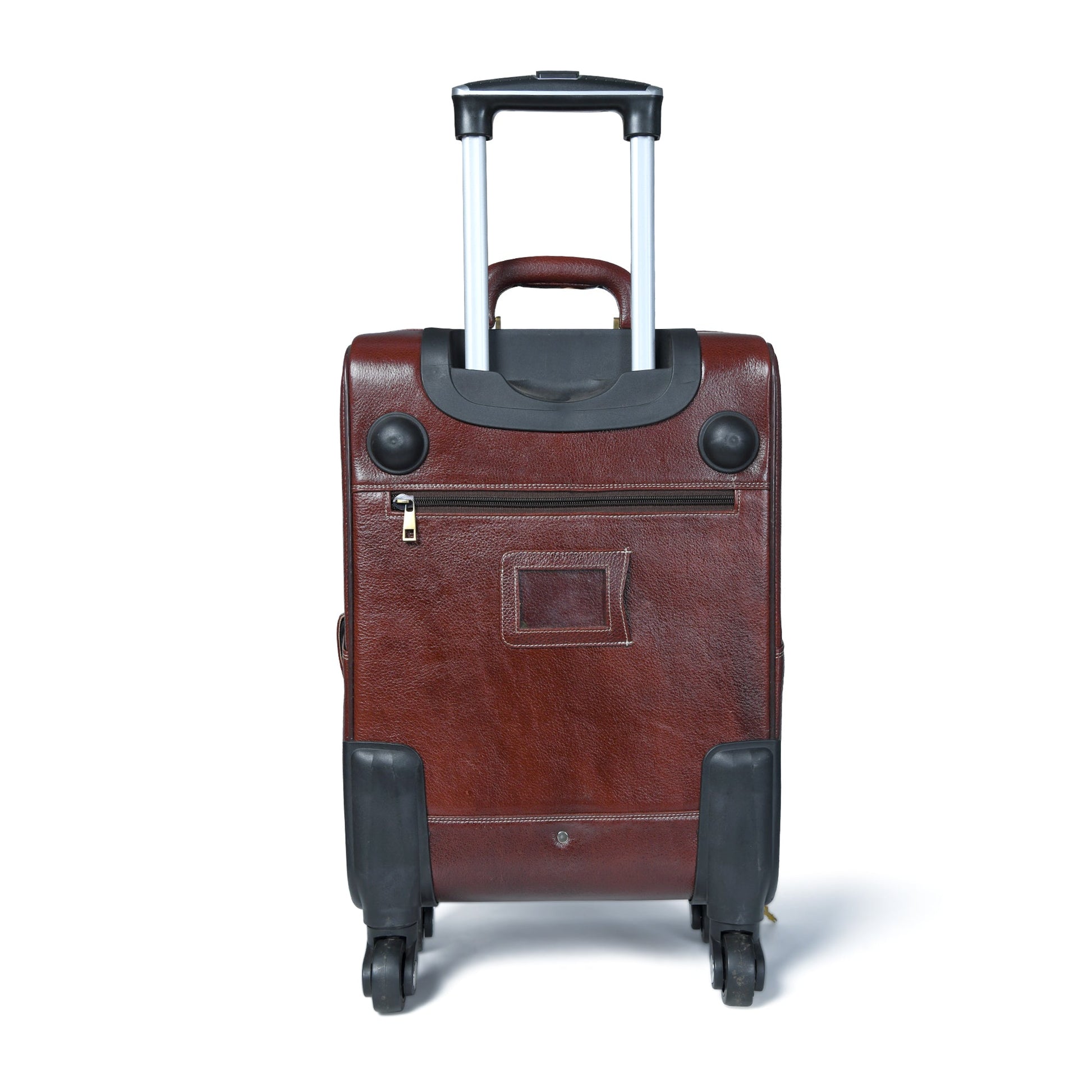 Leather Carry-On Trolly Bag - Osadia Concept Store