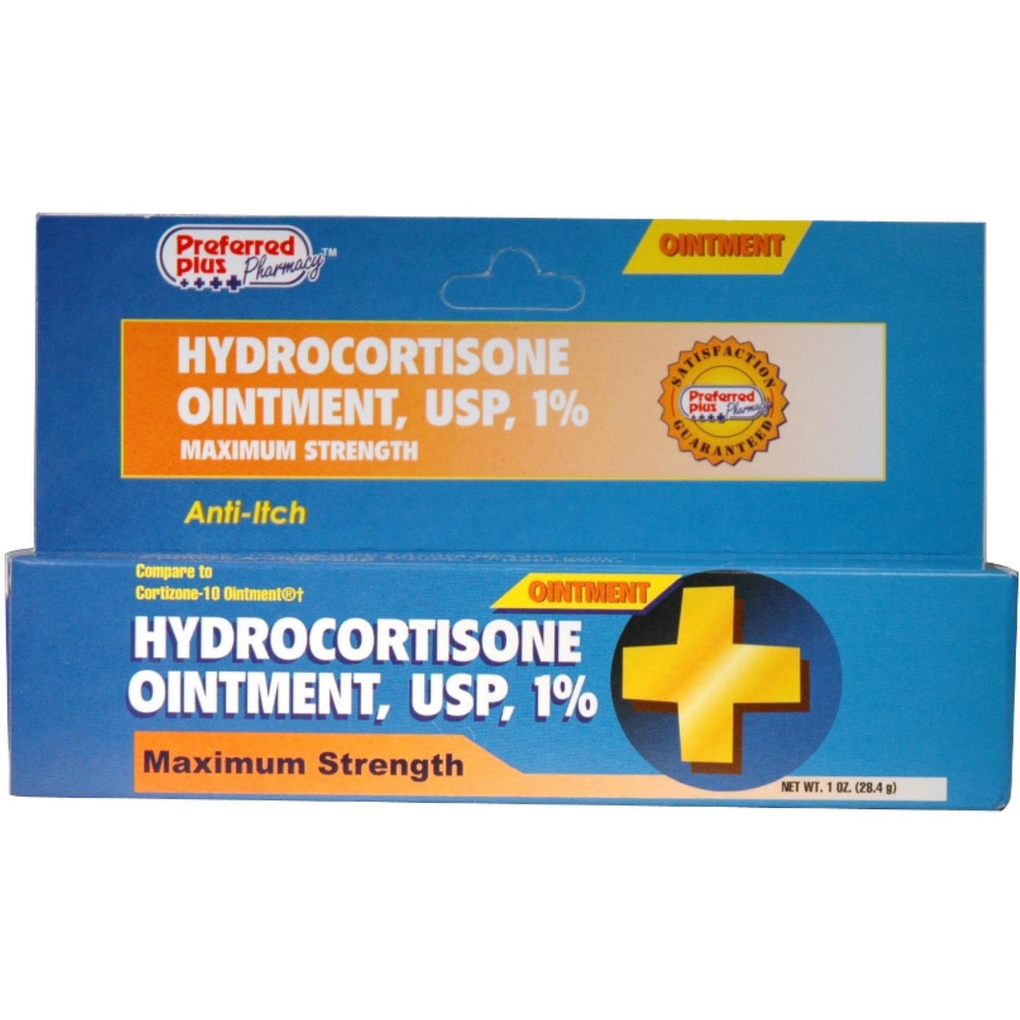 Preferred Plus Hydrocortisone Ointment USP 1% 1 Oz