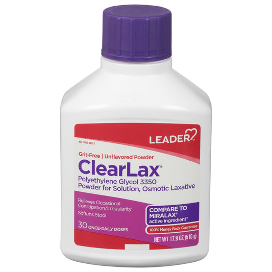 Leader Clearlax Unflavored Powder