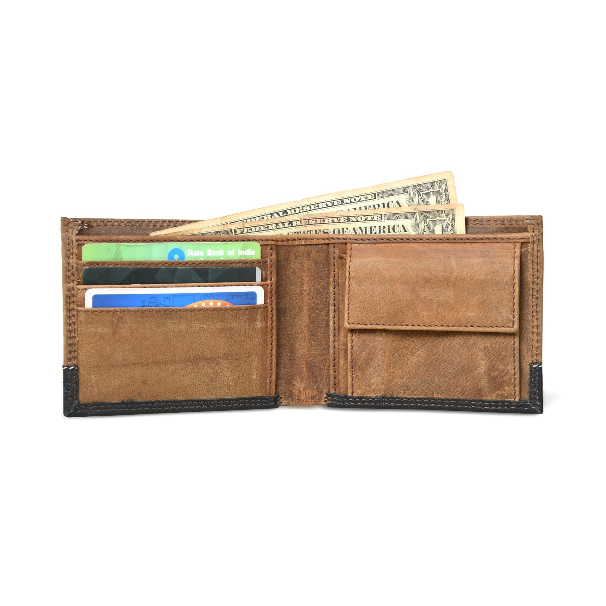Contrast Bifold Men's Wallet - Osadia Concept Store