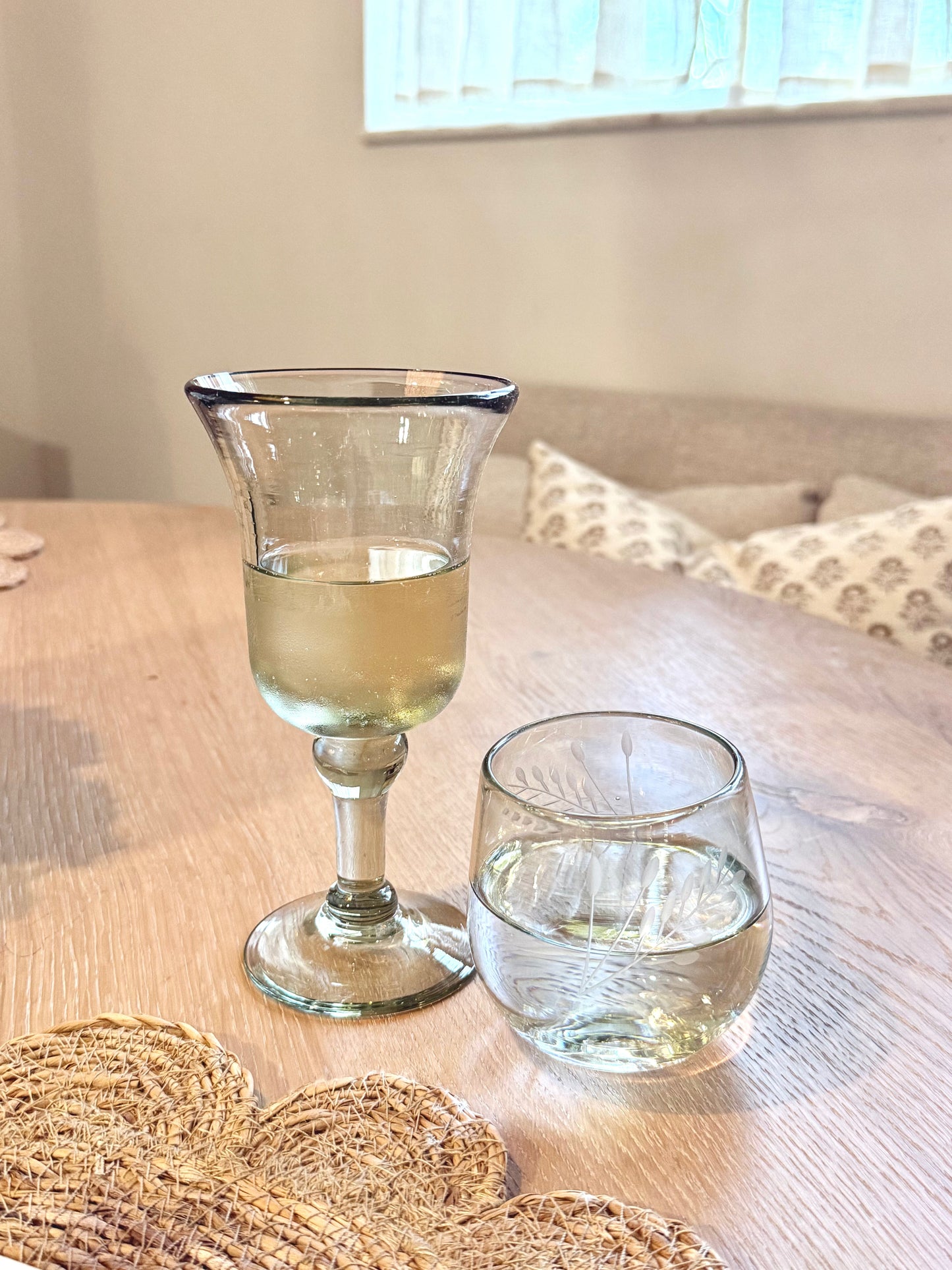 Handblown Juliette Glass, Set of 2