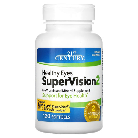 21st Century Healthy Eyes Supervision 2, 120 Softgels