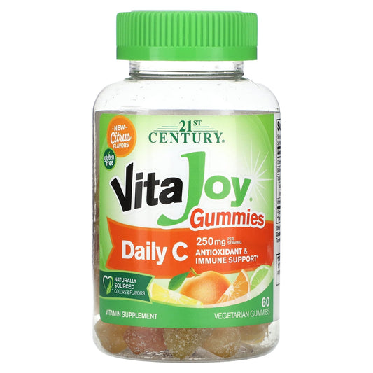 21st Century Vitajoy Daily C 250 Mg Gummies, Citrus
