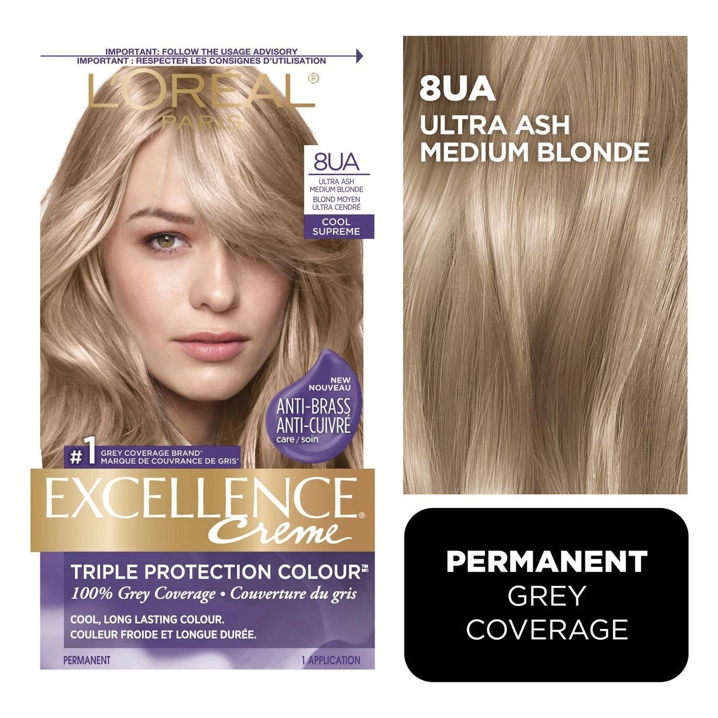 L'Oreal Paris Cool Supreme Permanent Hair Color, 1Ct
