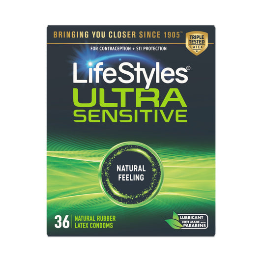 LifeStyles Ultra Sensitive Latex Condoms