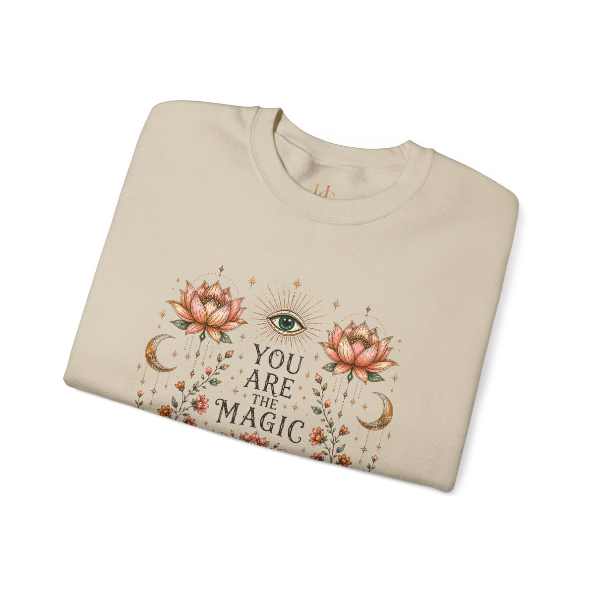 You Are the Magic Mystical Lotus Crewneck Sweatshirt