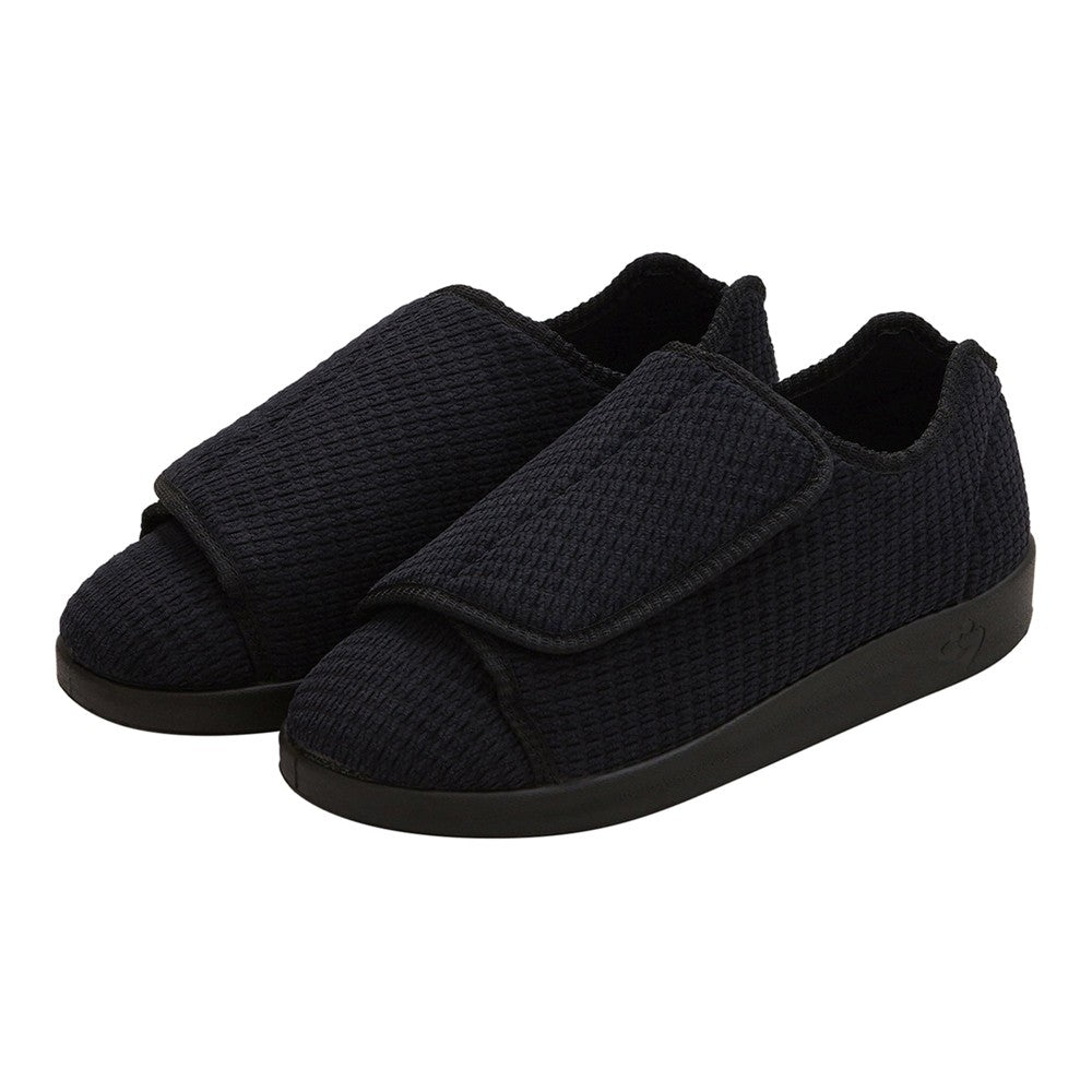 Silverts Slippers - Black, Size 13 / 2X-Wide