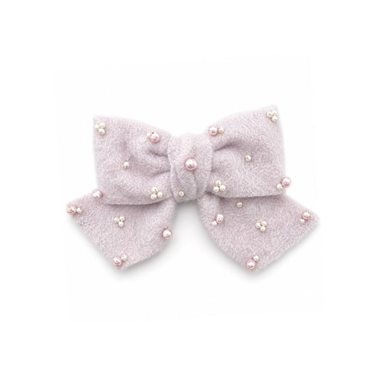 Violet Fleur Bow