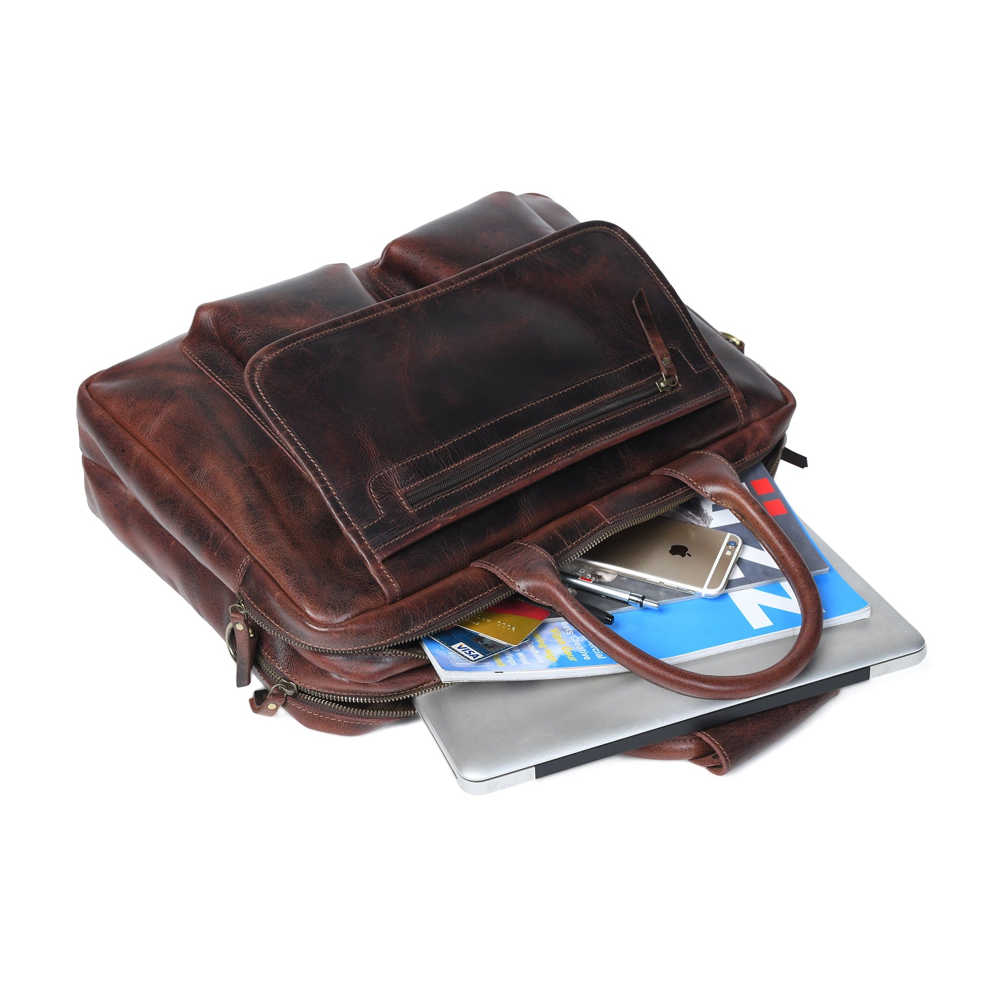 Buffalo Leather Pilot Bag - Osadia Concept Store