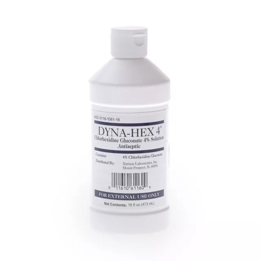 Dyna-Hex 4 Surgical Scrub Solution 16 Oz. NonSterile Bottle 1 Each 1061DYN16MED