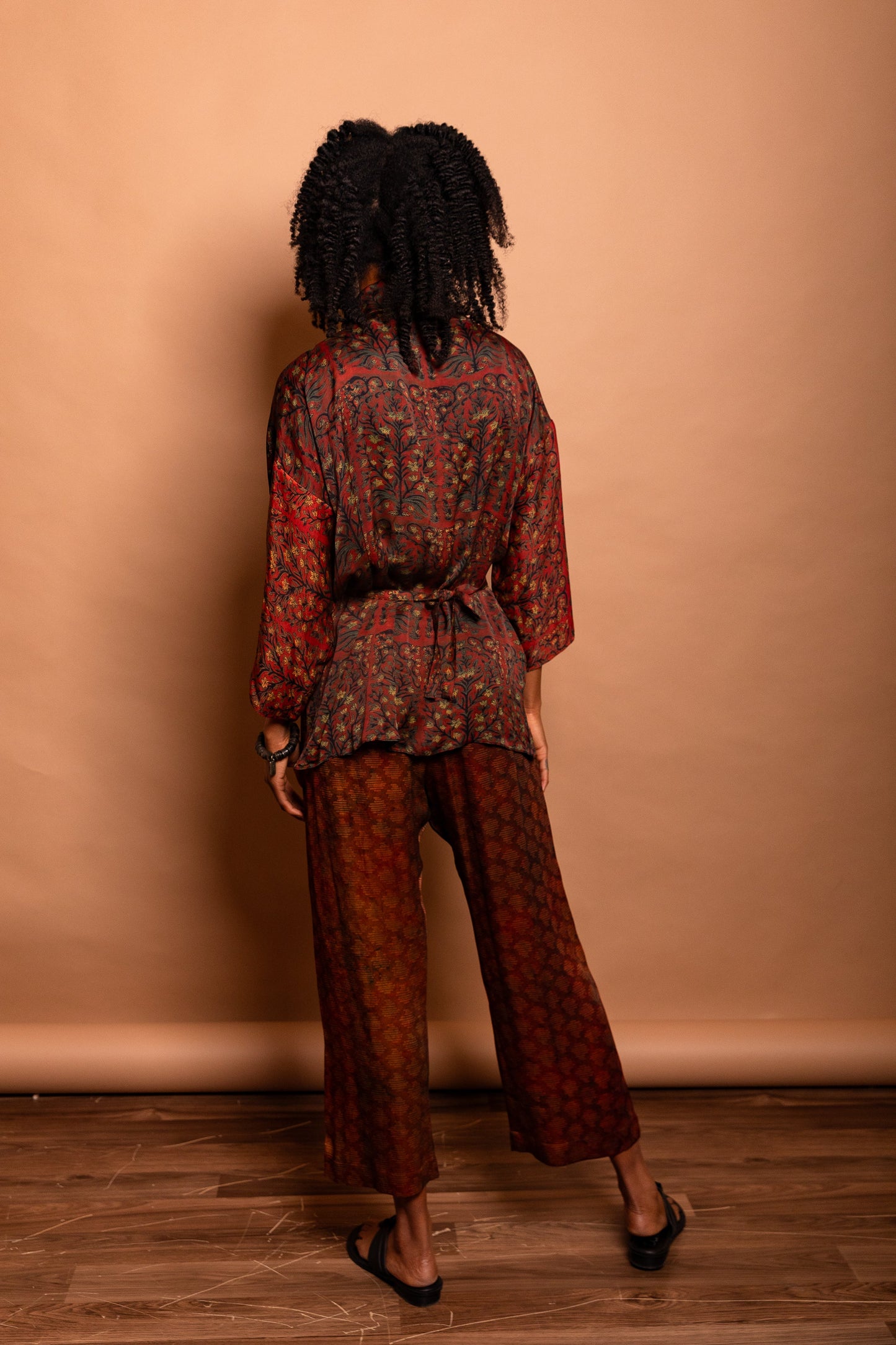 Zero-Waste Modal & Silk Uno Wrap Blouse