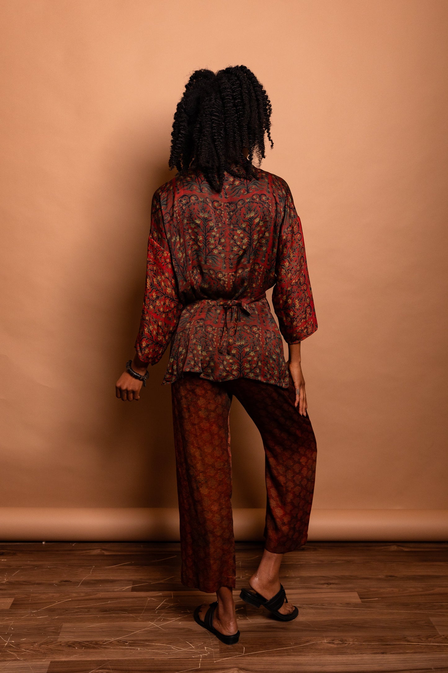 Zero-Waste Modal & Silk Uno Wrap Blouse