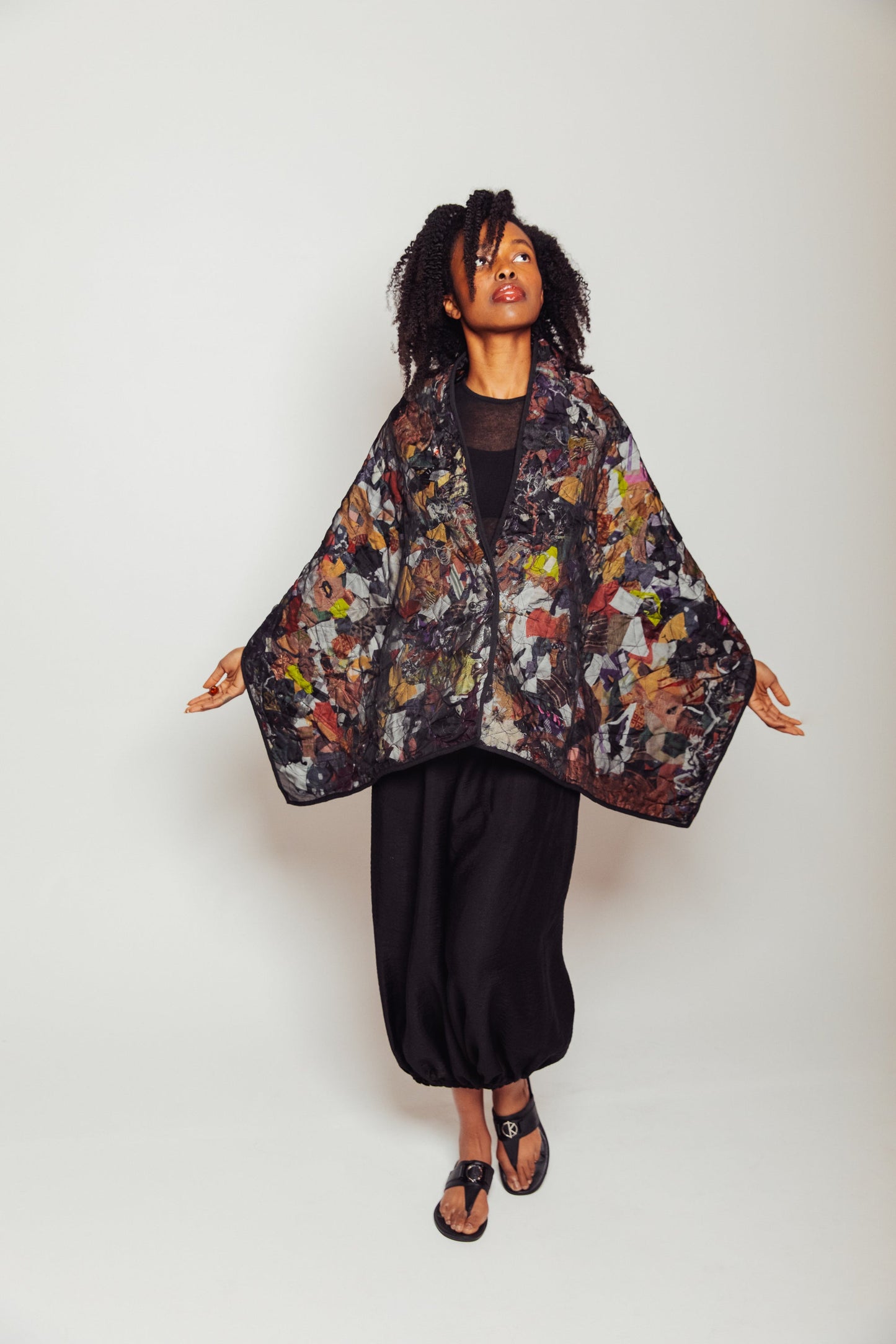 The Confetti Archival Silk Wrap