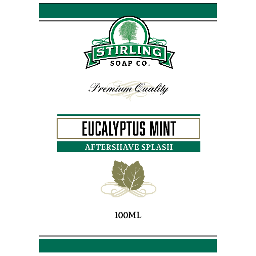 Stirling Soap Co. Eucalyptus Mint Shaving Collection