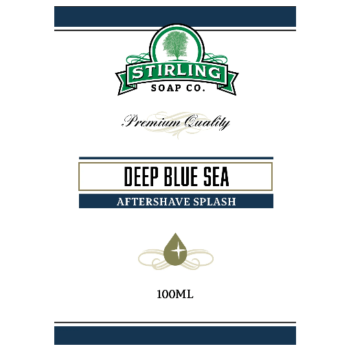Stirling Soap Co. Deep Blue Sea Shaving Collection