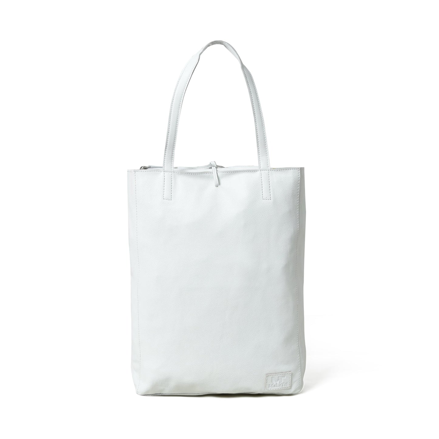 White Leather Shoulder Tote Bag - Osadia Concept Store