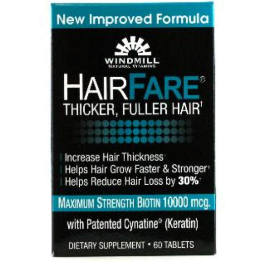 Windmill Hair Fare - 60 Tablets