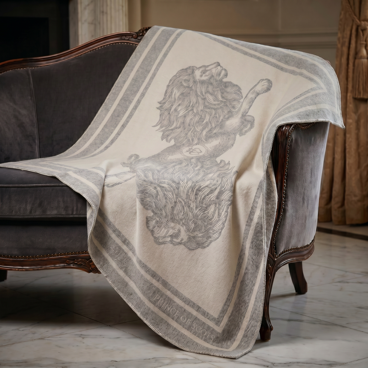 The Royal Mane Throw – Extra-Fine Italian Merino Wool