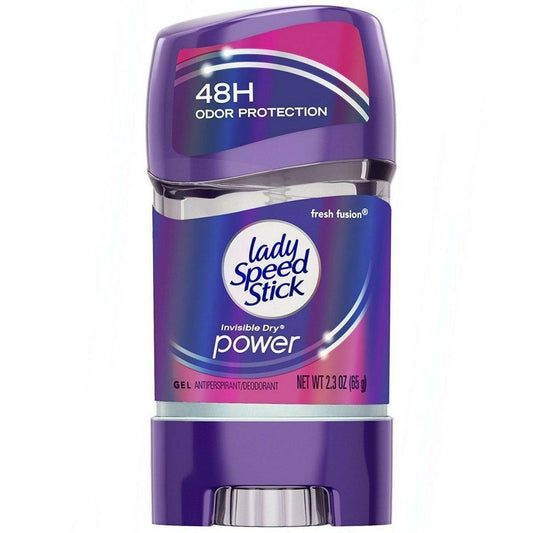 Lady Speed Stick Invisible Dry Antiperspirant/Deodorant, Power, Fresh Fusion, Gel