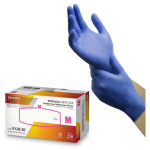 Tronex Age Nitrile Exam Medical Gloves, Medium