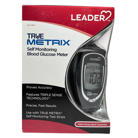 Leader Health Care True Metrix Self Monitoring Blood Glucose Meter Kit