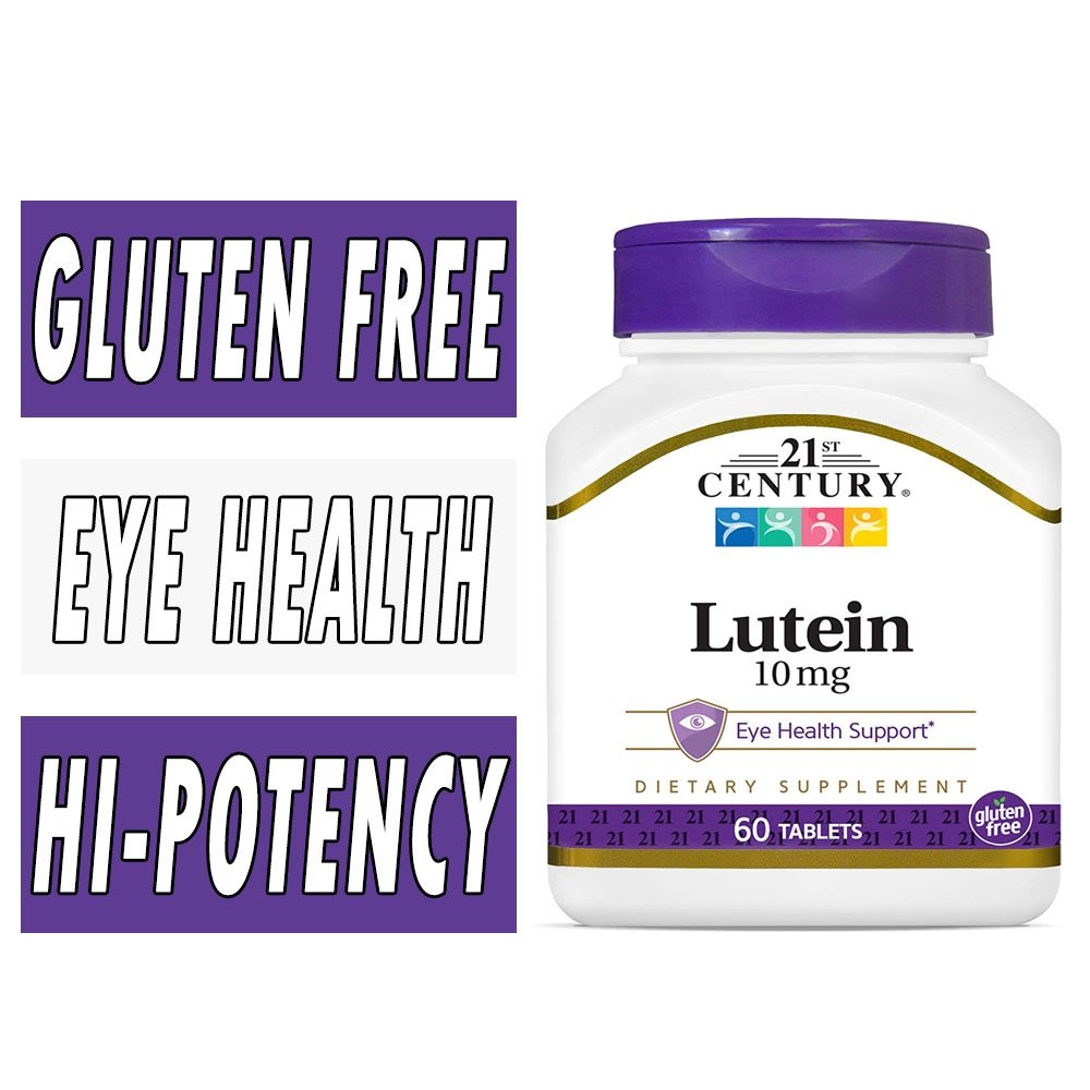 21st Century Lutein 10 Mg Tablets