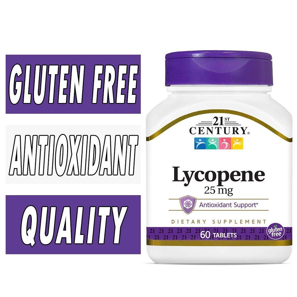 21st Century Lycopene 25 Mg, Maximum Strength, Tablets