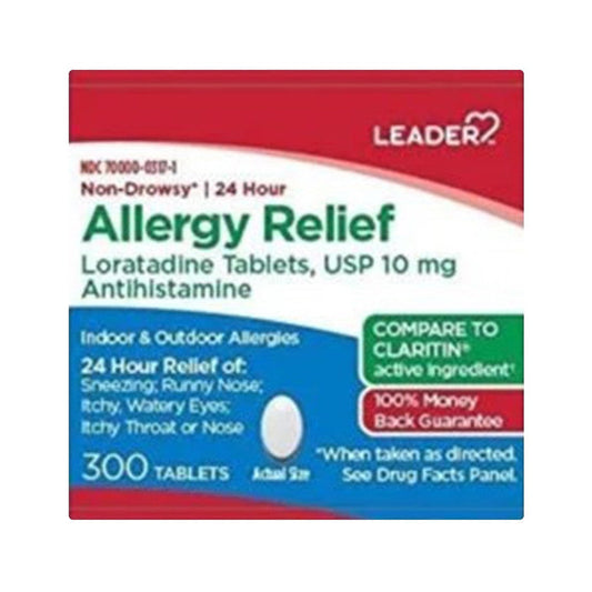 Leader Allergy Relief, 10 Mg, Tablets