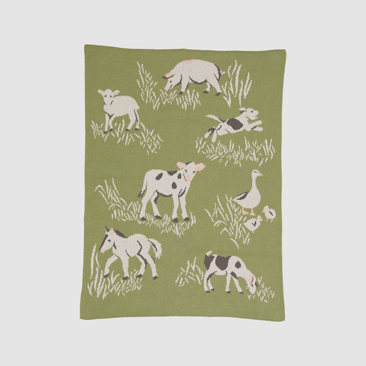 Baby Farm - Cotton Knit Blanket