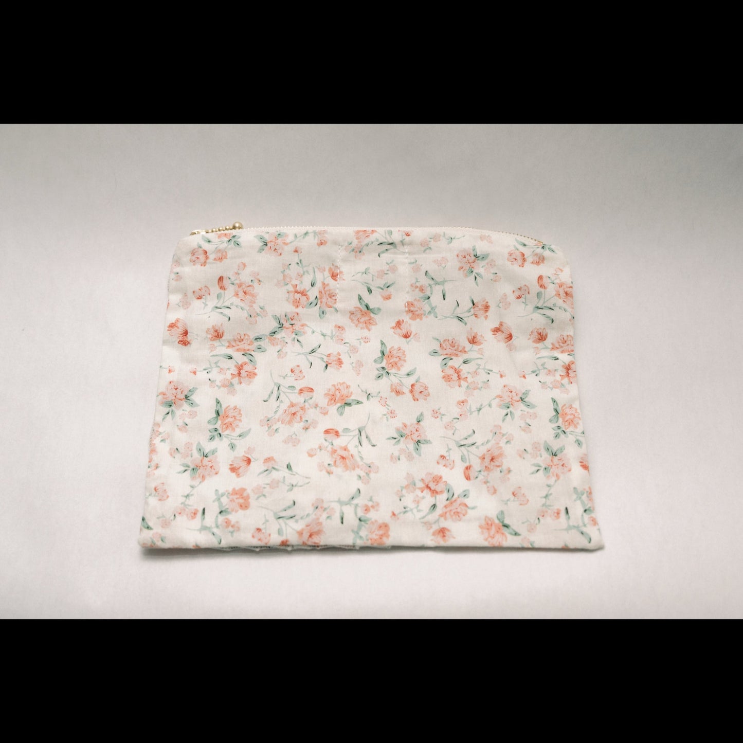 Vintage-Inspired Floral Pouch- Peony Charm