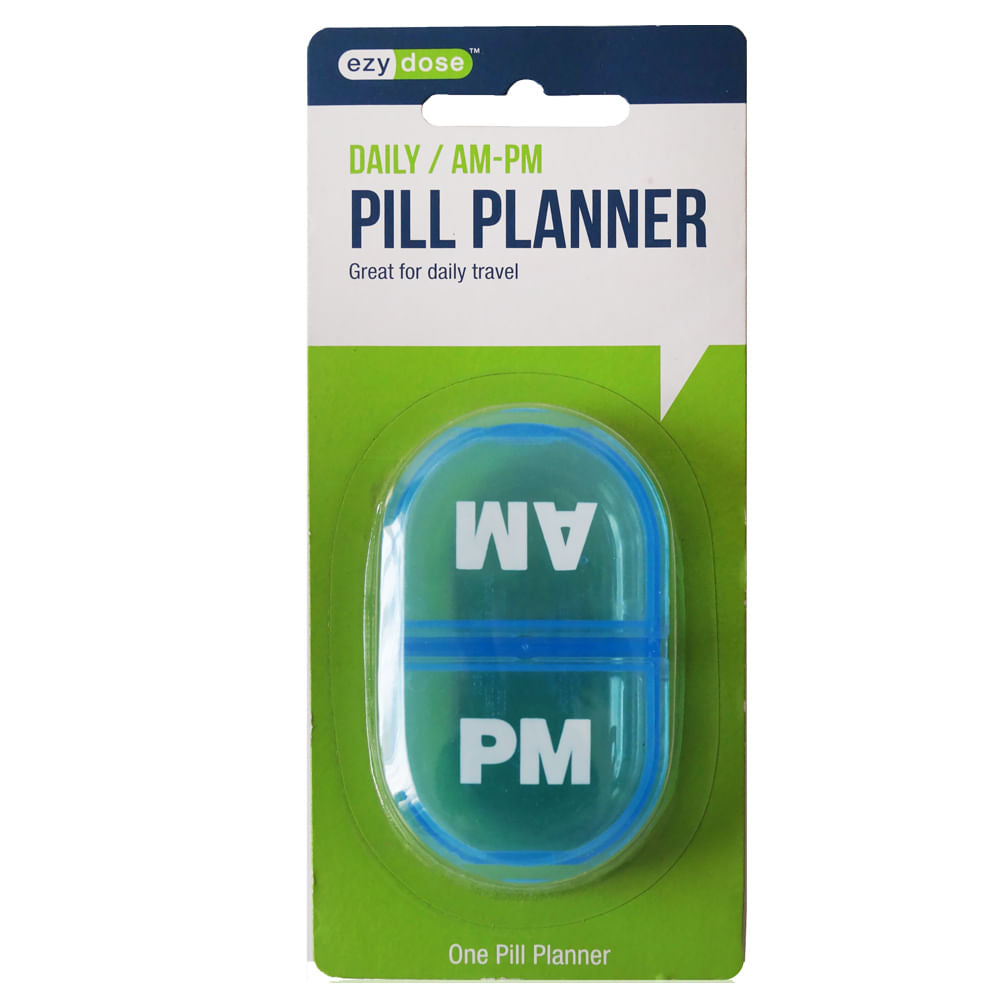 Ezy Dose Daily AM/PM Pill Planner Reminder