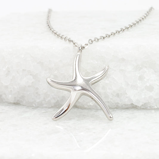 Starfish Hope Necklace in Silver