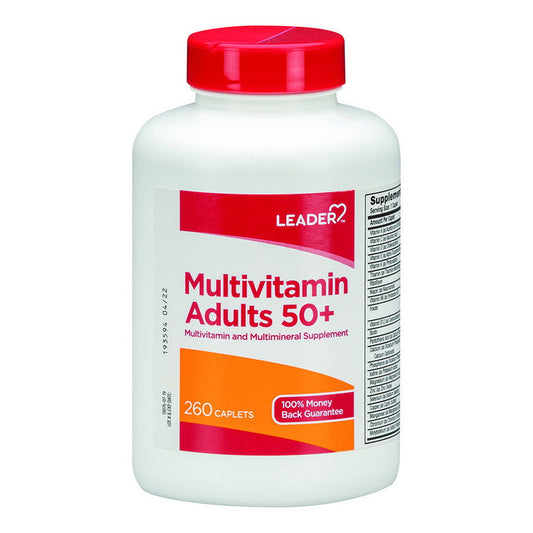 Leader Health Care Multivitamin, Adults 50Plus, Cablets