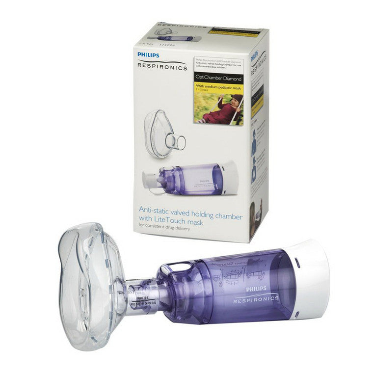 OptiChamber Diamond Philips Respironics Anti-static Valved Holding Chamber