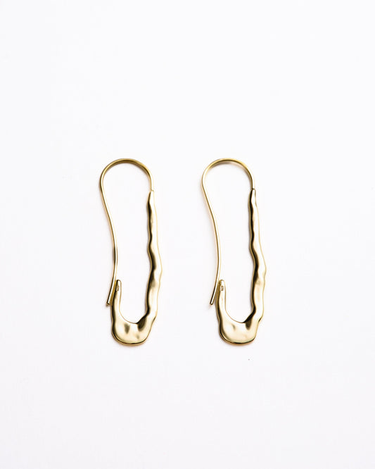 Sophia Large Paperclip Earrings