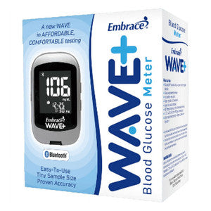 Embrace Bluetooth Wave+ Blood Glucose Monitor