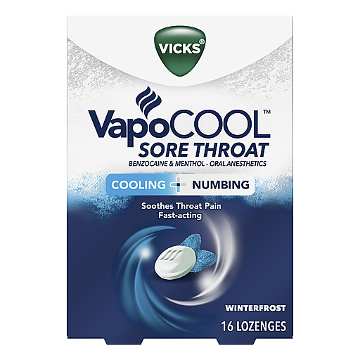 Vicks VapoCOOL Sore Throat Lozenges - 16ct