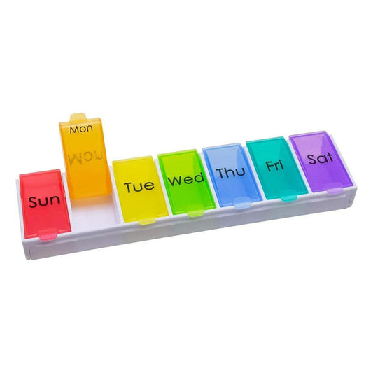 Ezy Dose Pill Organizer Rainbow Colors
