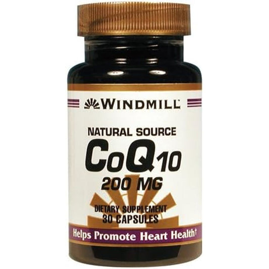 Windmill Natural Source Coq10 200 Mg Capsules
