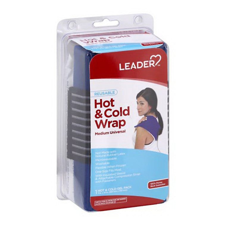 Leader, Hot & Cold Compress, Reusable, Medium Size