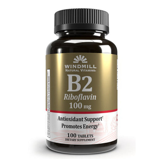 Windmill Vitamins B2 100 Mg Tablets