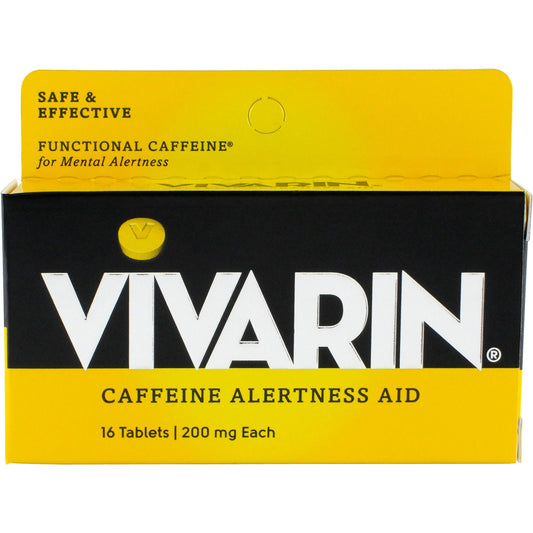 Vivarin Caffeine Alertness Aid, 200 Mg, Tablets