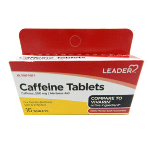 Leader Alertness Aid Caffeine 200mg 16 Tablets