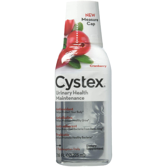 Cystex Liquid Cranberry Urinary Health Maintenance - 7.6 Fl Oz