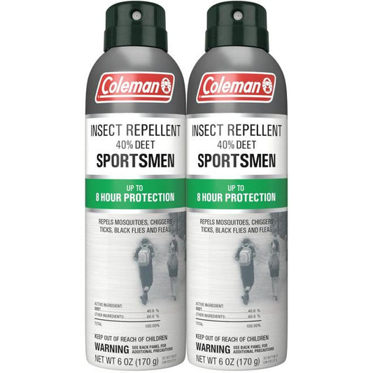 Coleman 40% Deet Sportsmen Aerosol Insect Repellent