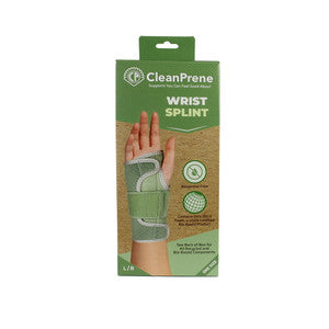 CleanPrene Wrist Splint, Sustainable, Biobased Support, One Size