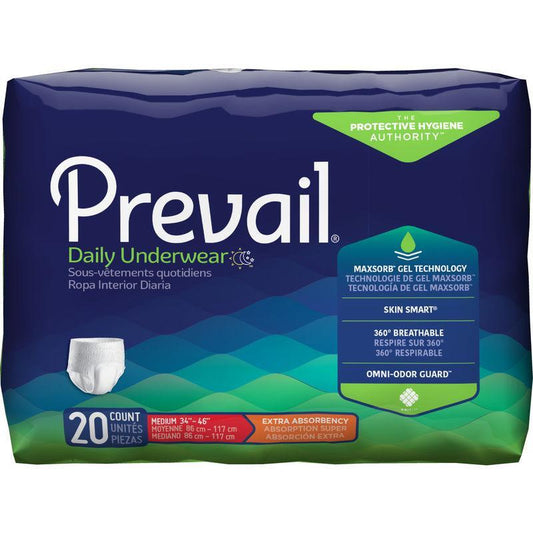 Prevail Pull Up Small/Medium 18 Count – Protective Underwear For Incontinence