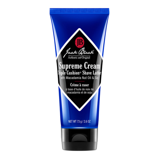 Jack Black Supreme Cream Triple Cushion Shave Lather 2.6 Oz