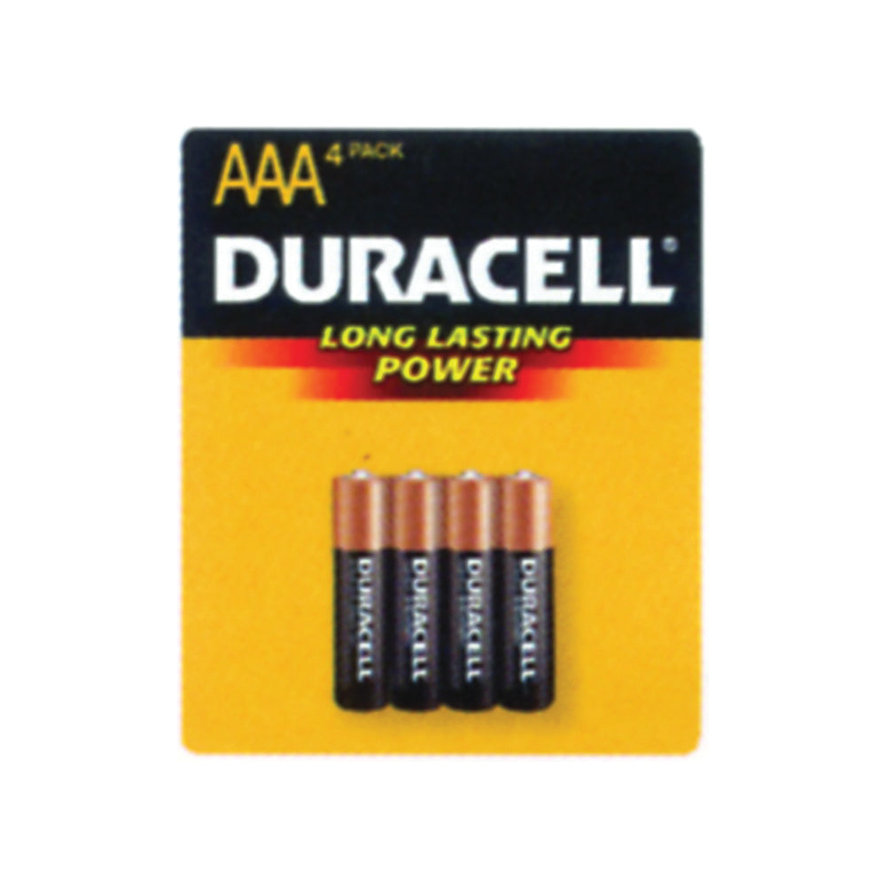 Duracell Coppertop AAA Batteries - 4 Pack Alkaline Battery