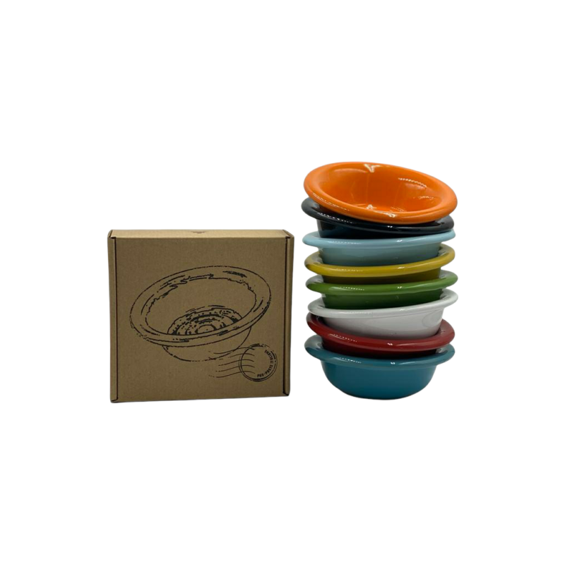 Le Birichine Blue Ceramic Shaving Bowl